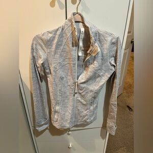 Lululemon Athletica Light Gray Utility Jacket